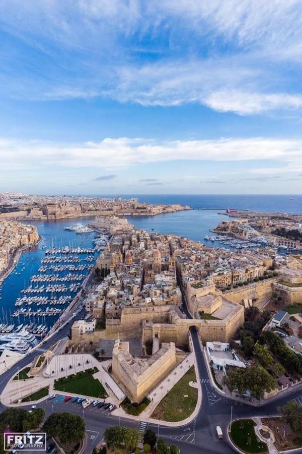 Willa Dar Barbara - Duplex 1 Double Bed Maltese Style House Cospicua Zewnętrze zdjęcie